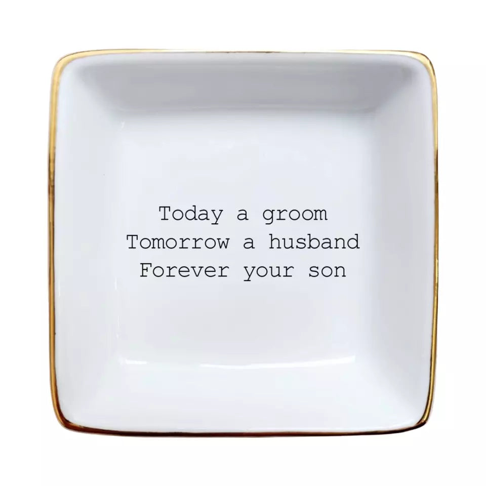 Mother of the Groom Gift from Groom - Wedding Gift for Mom - Sentimental Keepsake from Son