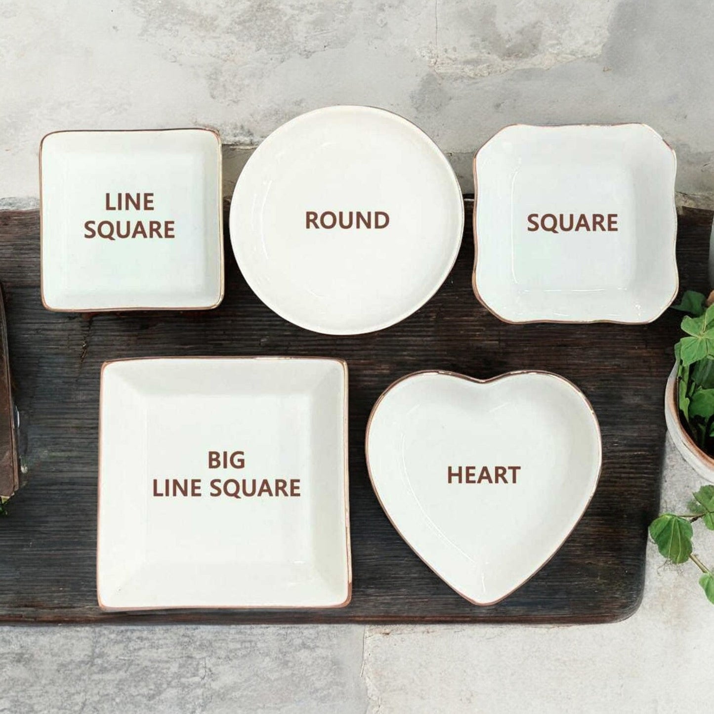 Engagement Ring Dish Wedding Gift For Bride Jewelry Tray, Engagement Gift For Engaged Couple, Wedding Ring Holder, Anniversary Gift For Wife
