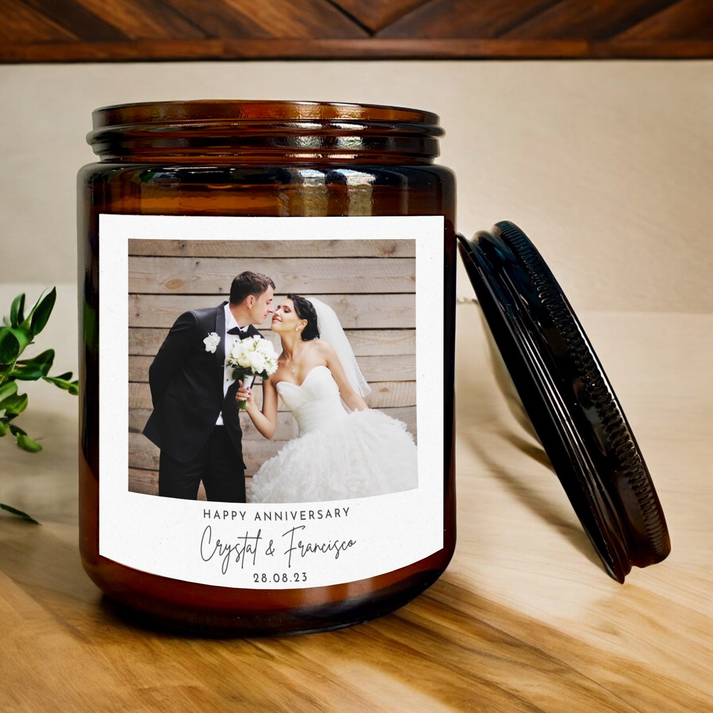 I Scented Candle | Wedding Anniversary Candle Gift for Wife From Husband, Personalized Candle - Customizable Size & Scent, Soy Wax, Cotton Wick