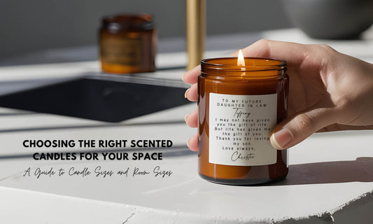 Choosing the Right Scented Candles for Your Space: A Guide to Candle Sizes and Room Sizes