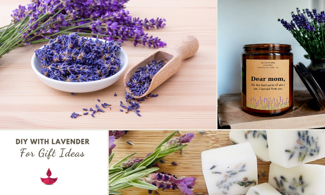 DIY With Lavender For Gift Ideas - Easy Homemade Lavender Candles
