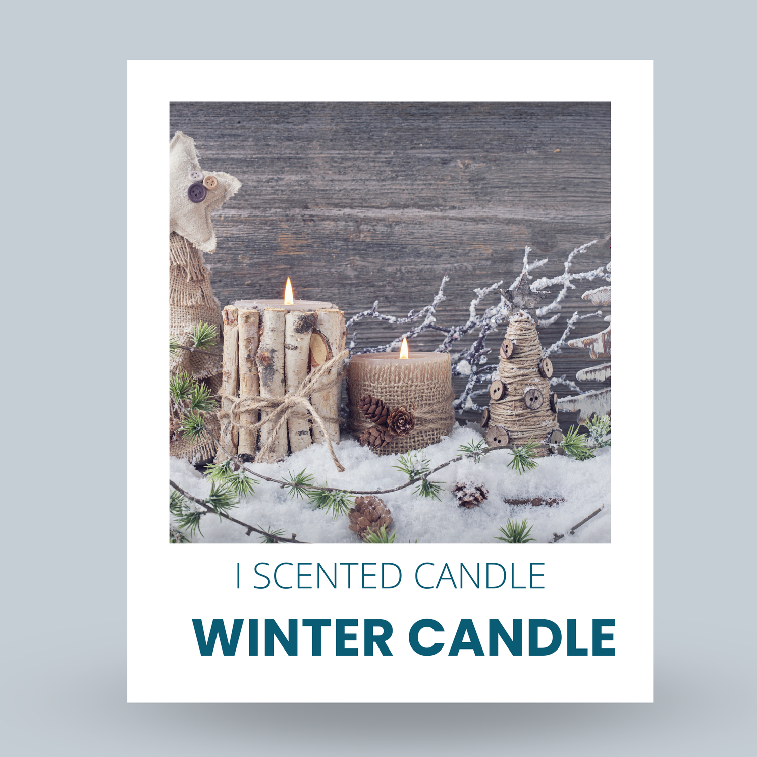 Seasonal Winter Candle Collection