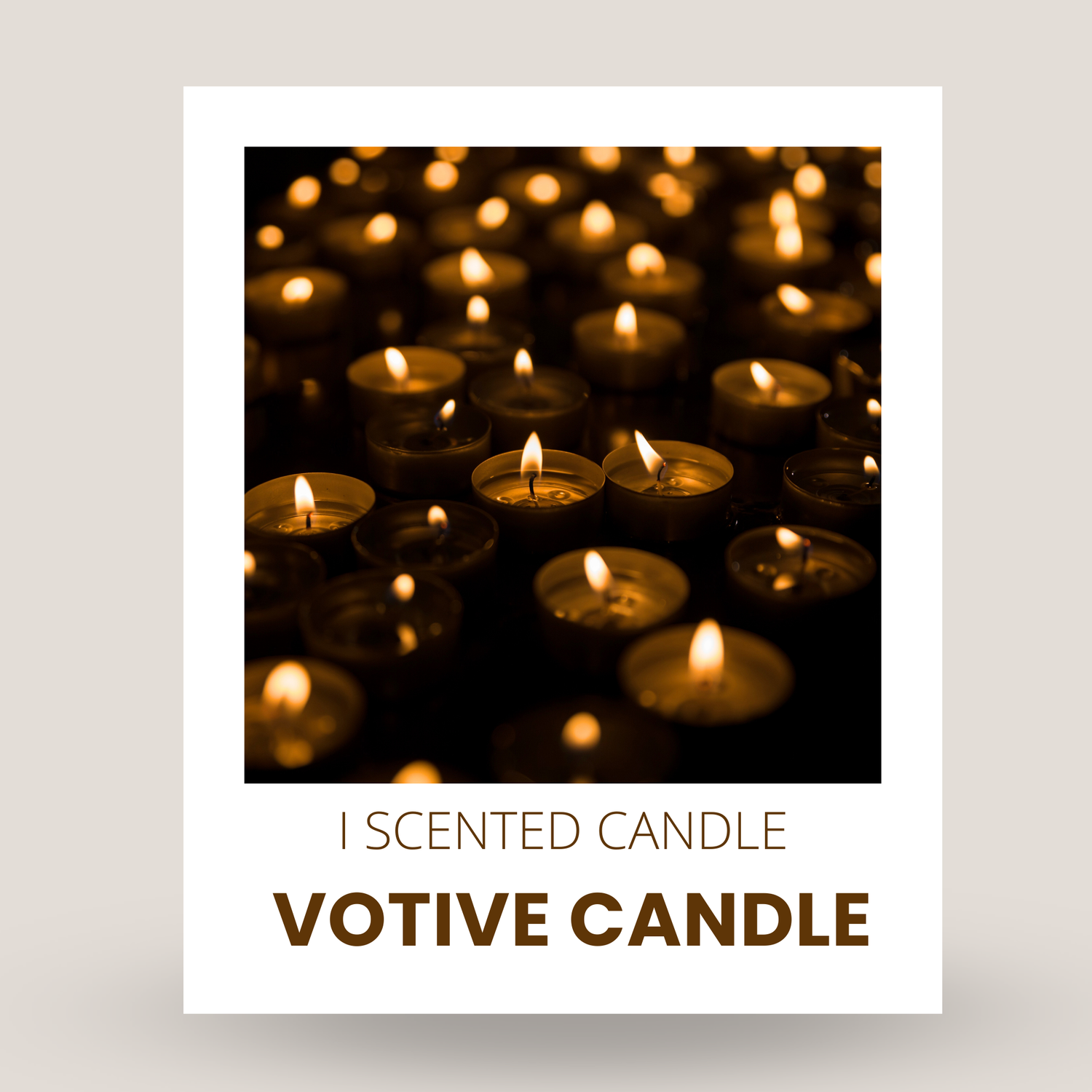 Votive Candle Collection - Decorative Votive Candles