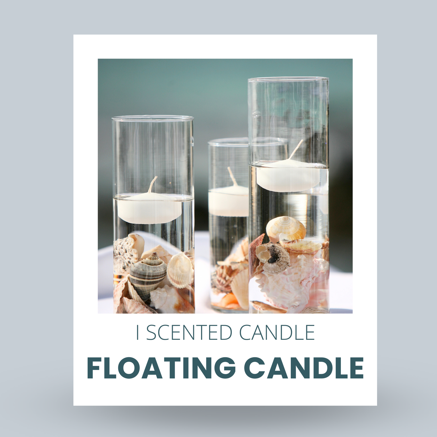 Floating Candles for Home Decor | Various Shapes & Colors