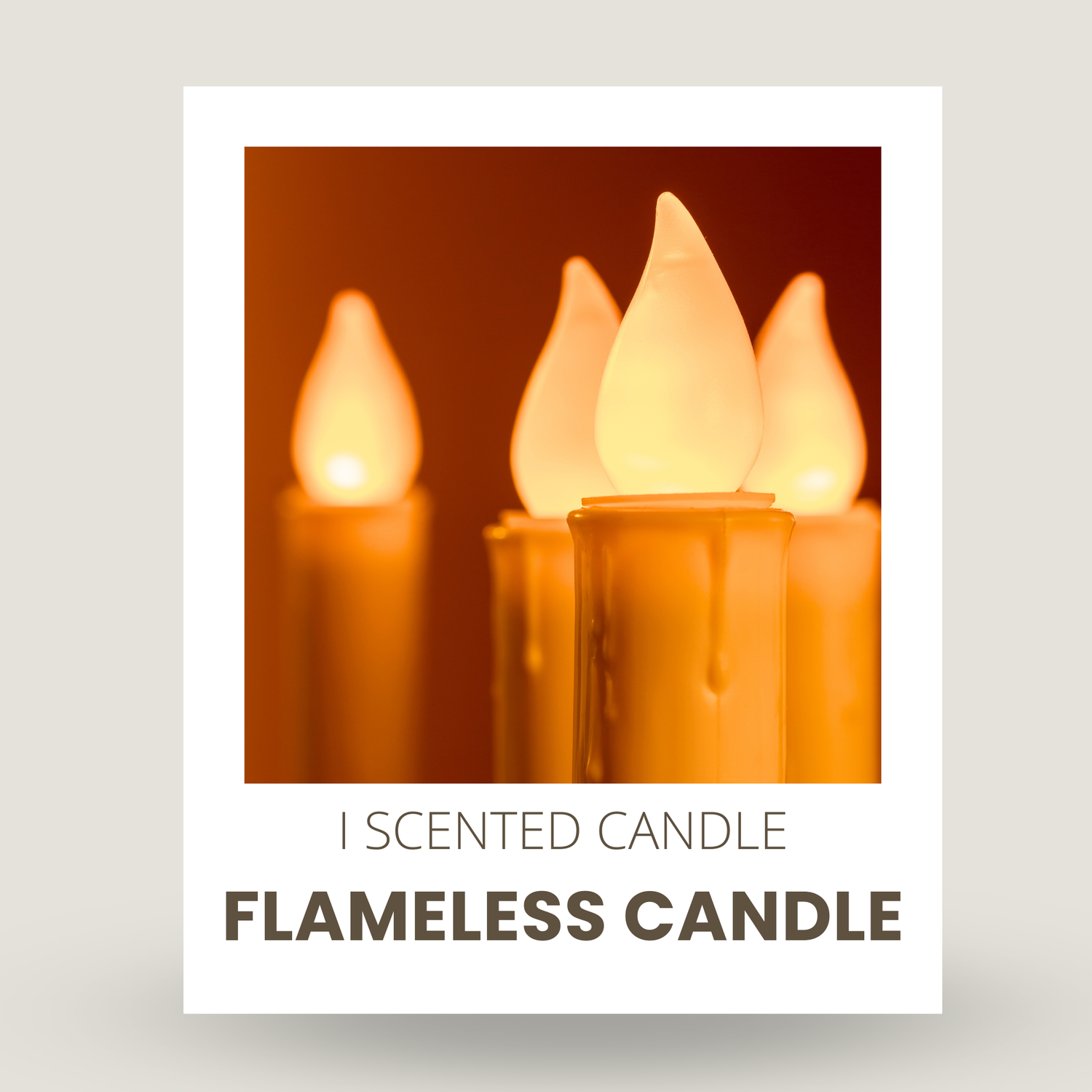 I Scented Candle - Flameless Candle Collection