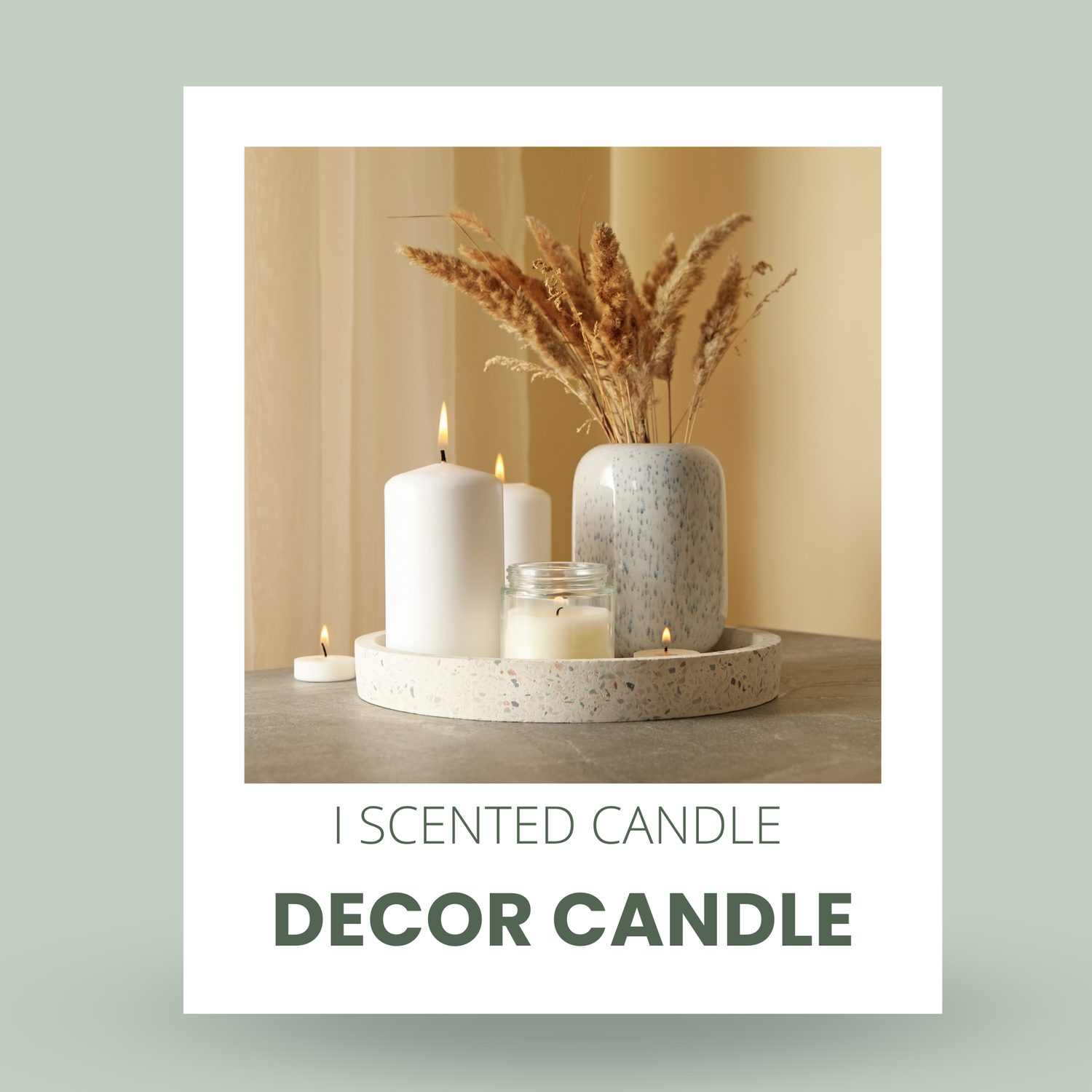 Decorative Candle Collection | Scented & Unscented, Burn & Battery Operated Candles