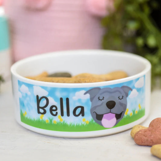 Custom Dog Bowls, Personalized Dog Bowl, New Dog Gift, Dog Food Bowl, Dog Water Bowl, Dog Lovers Gifts, Ceramic Pet Bowl, Dog Mom Gift