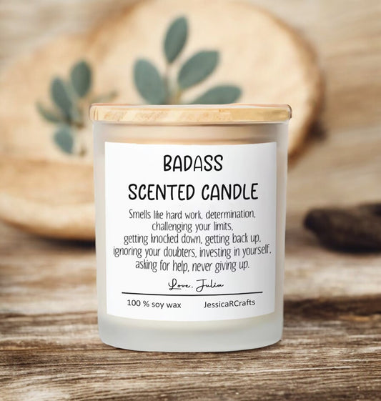 Funny Candle | Unique Gift for Coworkers, Congratulations Gifts-New Job Gift-Candle for Coworker Friend