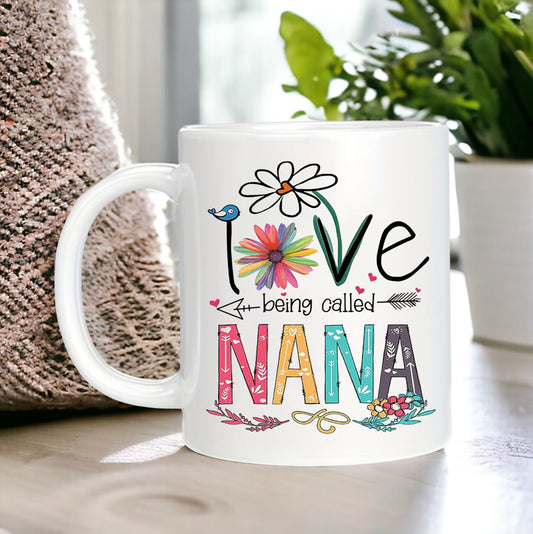 I've Being Called Nana Mug, Grandma Coffee Mug, Grandma Mug, Custom Grandma Mug, Great Grandma Cup, Great Grandma, Grandparents Mug Set