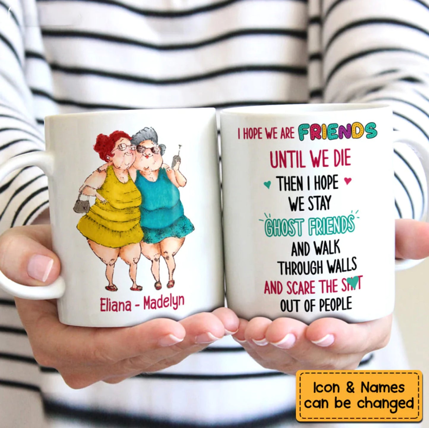To My Friend Personalized Mug, Best Friends Gifts, To My Bestie Mug, Custom Girls Mug, Long Distance Mugs, Personalized Friend, Bestie Cup