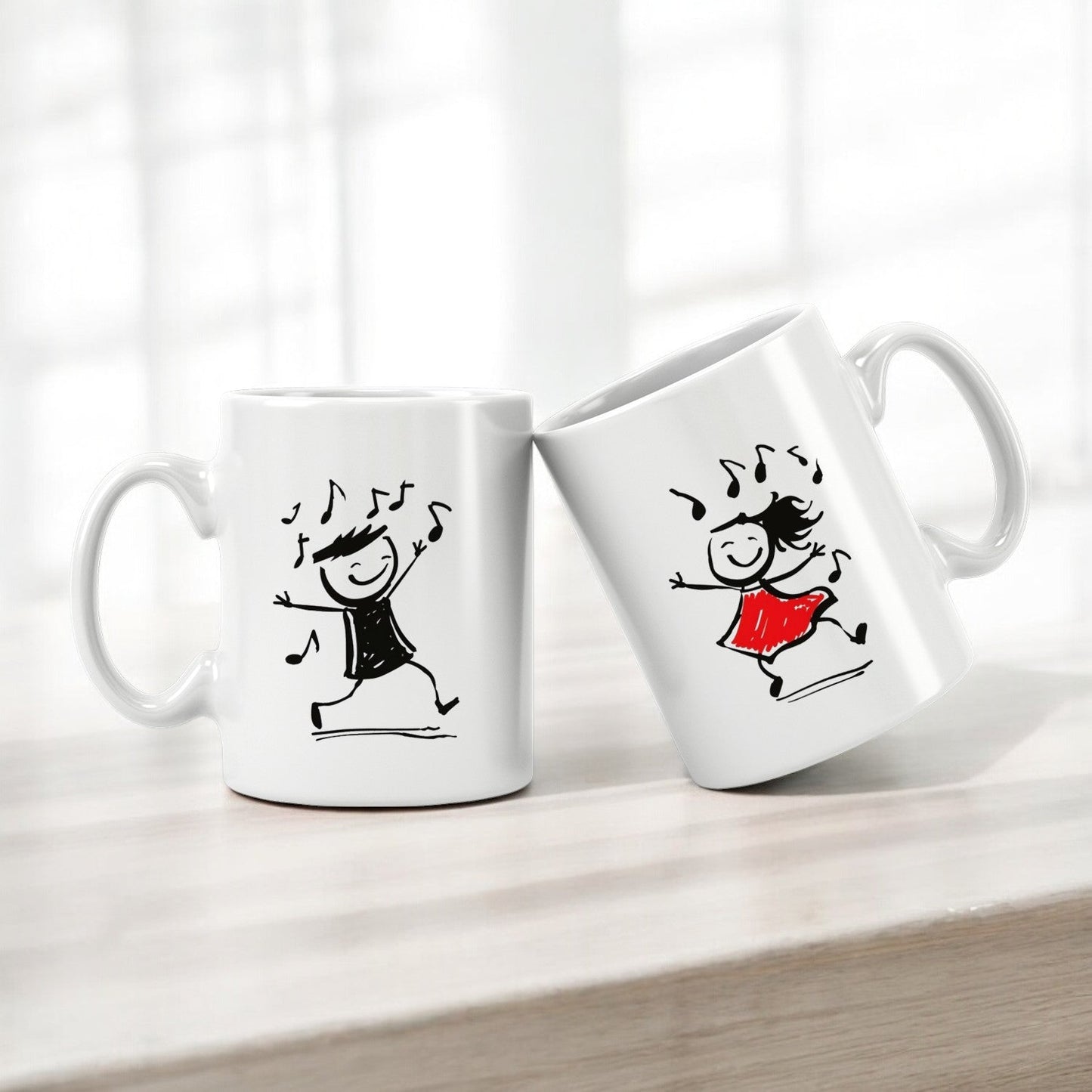 Couple Mug Set-Valentine Mug Set For Girlfriend,Boyfriend,Wife, Husband-Bridal Shower,Engaged,Christmas,Wedding,Birthday Gifts For Bride,Groom,Mr,Mrs,Him,Her 11OZ 15OZ