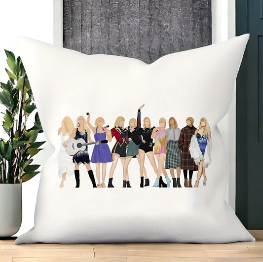 Swiftie Pillow, Swiftie Gifts, Sisters Pillow, Best Friend Gift, Taylor Fan Gifts, Taylor Eras Tour Gift, Eras Tour Memory Gift for Her