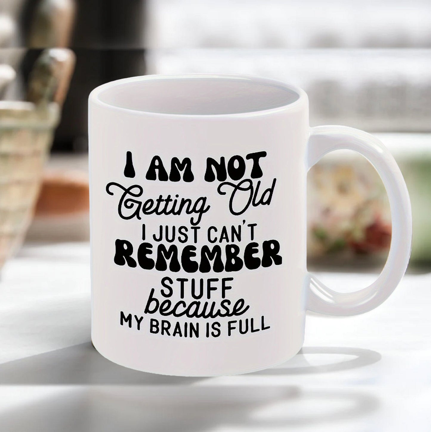 I Am Not Getting Old I Just Can't Remember Stuff Mug, Funny Mug, Retirement Mug, Gifts for Grandma, Grandpa, Old People Mug, Senior Mug