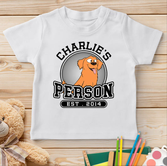 Toddler T-shirt, Custom Dog T-shirt, Funny Dog Shirt For Human, Gift for Dog Lovers, Toddler & Youth Tee, Kids Shirt, Pet Shirt for Kids