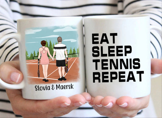 Golf Partners Personalized Coffee Mug, Mugs For Couples, Engagement Gift For Couples, Gift for Golfer, Anniversary Gift,  Funny Golf Gift