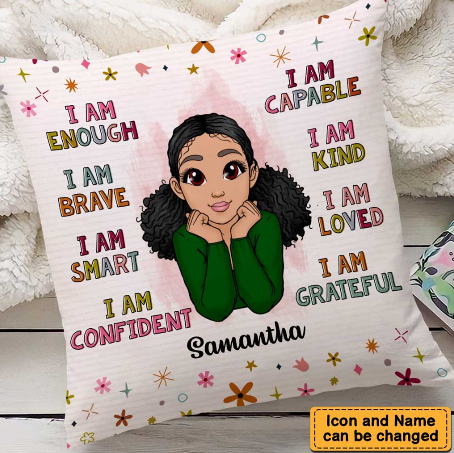 Gift For Granddaughter Daughter Personalized Pillow, Granddaughter Gift, Custom Gift From Grandma, Granddaughter Cuddle Cushion