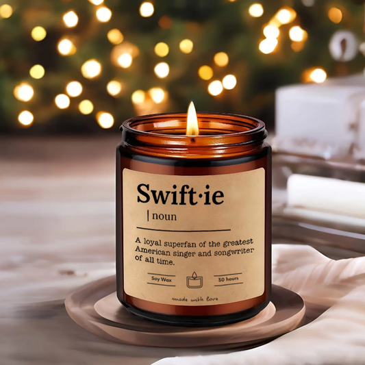 Swiftie Candle | Unique Funny Friendship Gift for Taylor Fans - 8oz Soy Wax Candle