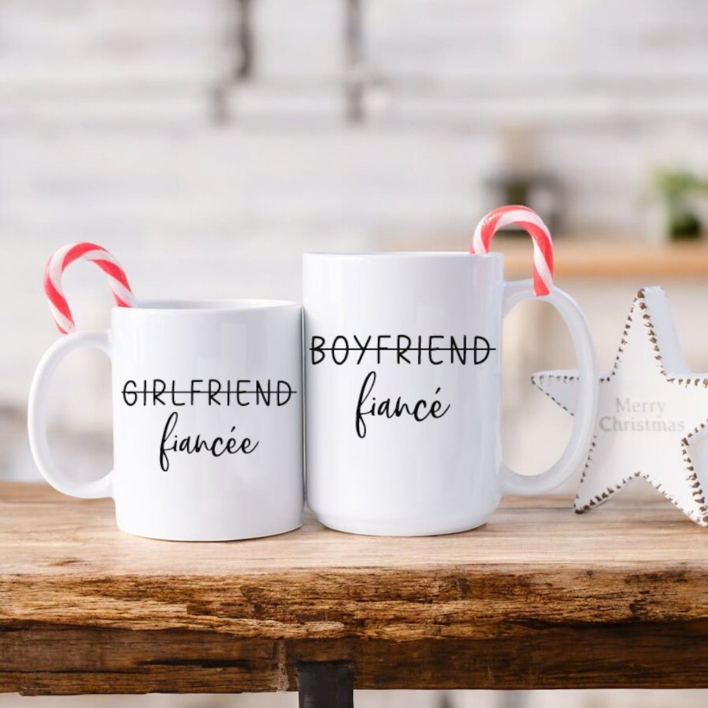 Ceramic Mug Boyfriend Girlfriend | Meaningful Gift for Couple, Friend, Gift for Wife, Valentine Gifts