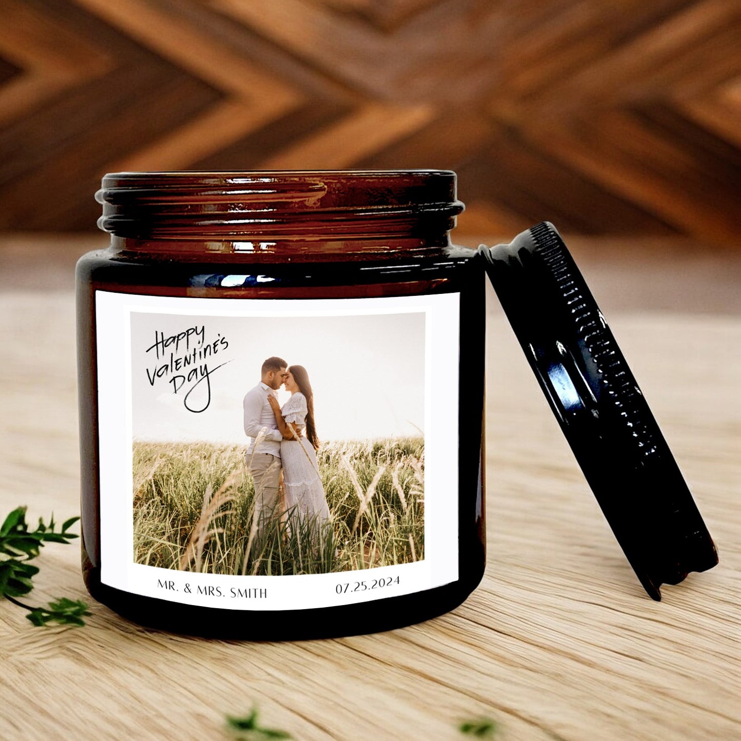 I Scented Candle | Valentine's Day Candle Gift for Women, Personalized Candle for Lover  -  Customizable Size & Scent, Soy Wax, Cotton Wick