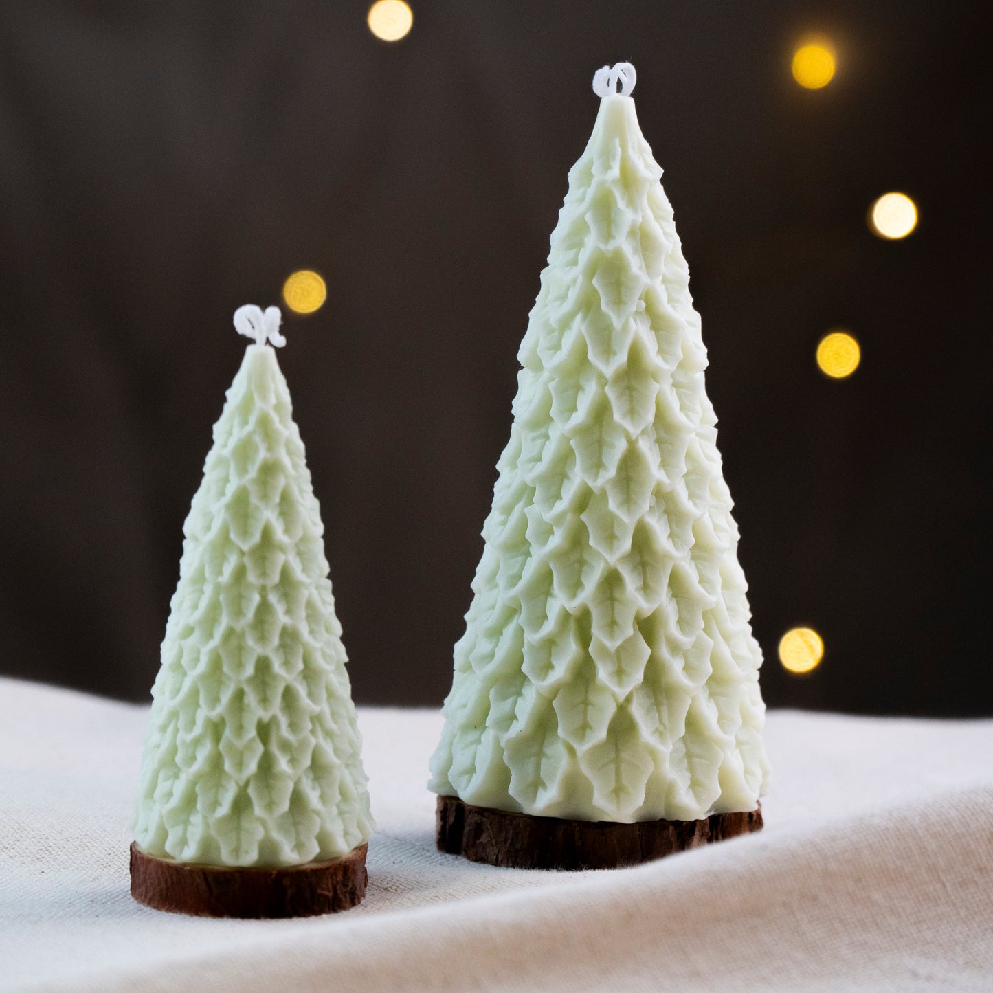 Christmas Tree Shaped Scented Candle | Unique Decorative Aromatherapy Candles for Holiday Decor