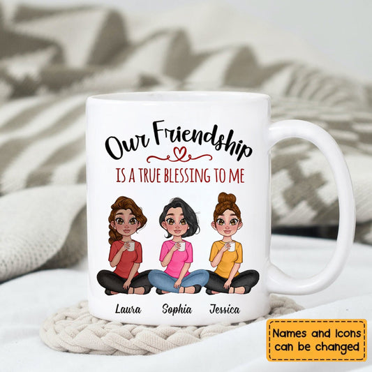 To My Old Friend Mug, Best Friends Gifts, To My Bestie Mug, Custom Girls Mug, Long Distance Mugs, BFF, Personalized Friend, Bestie Cup