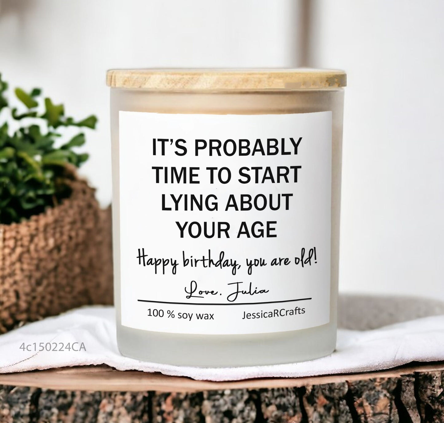 You Are Old-Funny Scented Candle-Personalized Candle For Mom Dad Bestie Best Friend Sister-Custom Soy Wax Candle-Birthday Graduation Gift