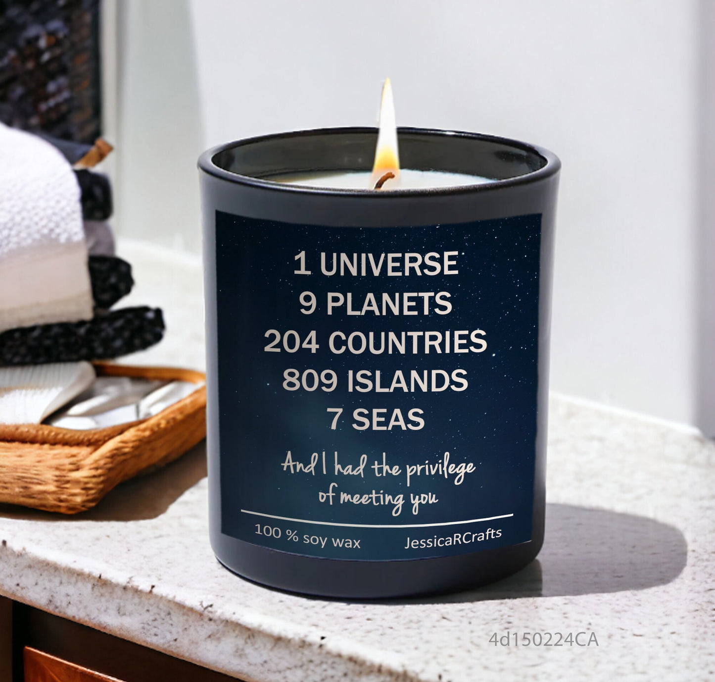 I Had A Privilege Of Meeting You Candle | Personalized Romantic Gift